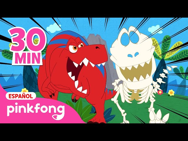 🔥Especial de Tiranosaurio Rex🦖 | ¡Roar! Dinosaurios para Niños | Pinkfong en español