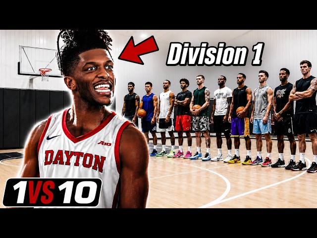 D1 Hooper vs 10 Division 3 Hoopers...