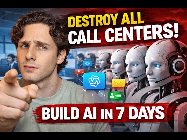 I’m Replacing Call Centers With AI (Built in 7 Days, No Coding)