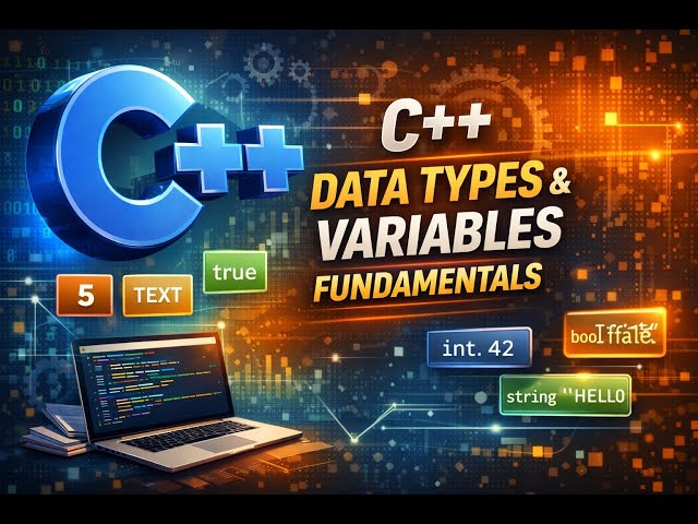 Video - C++ Data Types And Variables