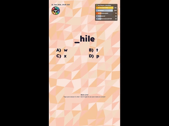 🔴 LIVE: Play Trivia in Chat! 🧠 Math, Geography & Picture Quizzes 24/7 #brainteasers