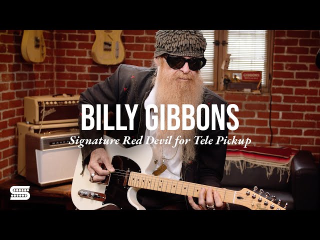 Billy Gibbons' Red Devil for Tele Signature Pickup