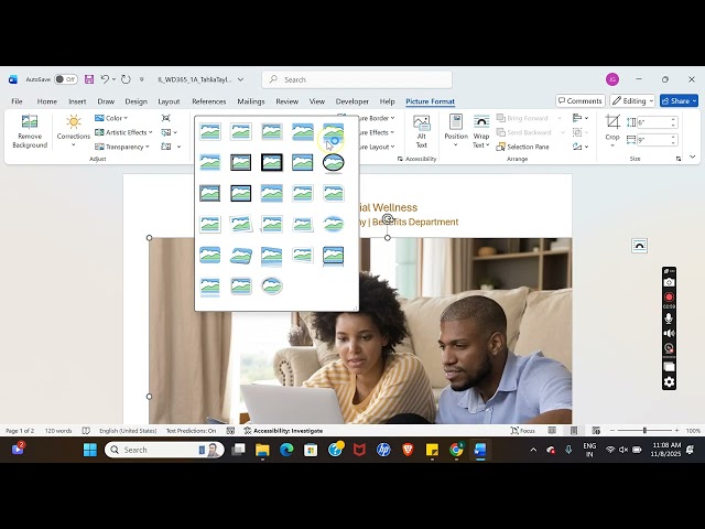 Illustrated Word 365 | Module 1: SAM Project 1a | Springfield Insurance Company #illustratedword