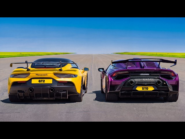 Lamborghini v Maserati: Which is fastest? (You'll be surprised...)