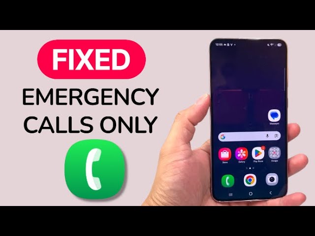 How To Fix SIM Showing Emergency Calls Only On Android Phone