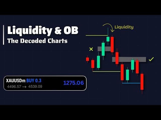 How Liquidity and Order Blocks Work Together | The Decoded Charts #03