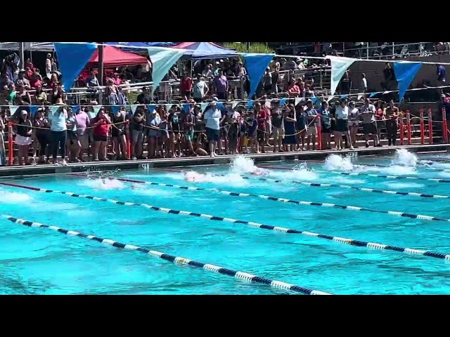 #mcsl all star 2023, Boys 13-14 50 Fly: Antonio Conte smashes all-time Darnestown record!