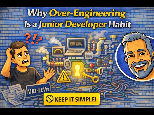 Why Over-Engineering Is a Junior Developer Habit #SoftwareEngineering #juniordeveloper #careeradvice