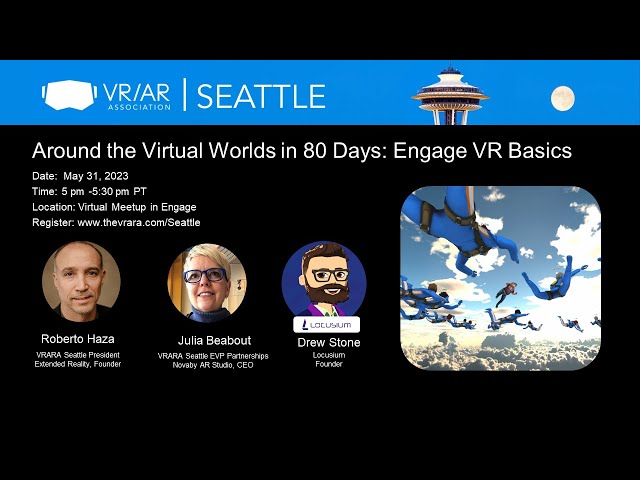 VRARA Seattle presents - Around the Virtual Worlds In 80 Days: ENGAGE VR Basics