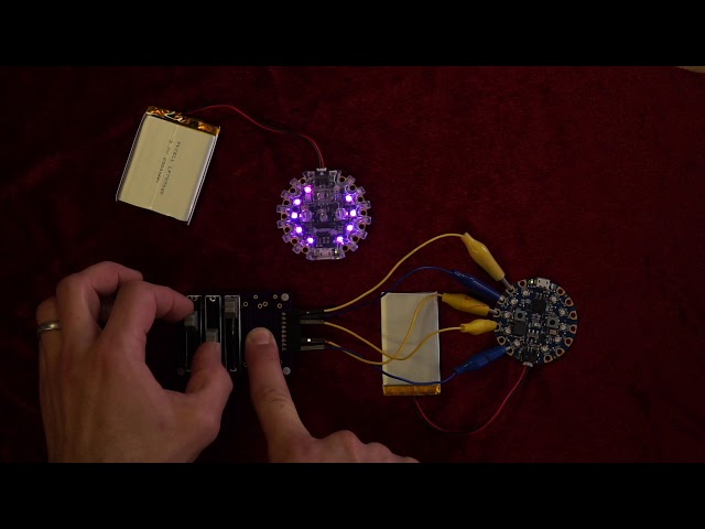 Circuit Playground Bluefruit Remote Color Mixer demo @adafruit @johnedgarpark #adafruit