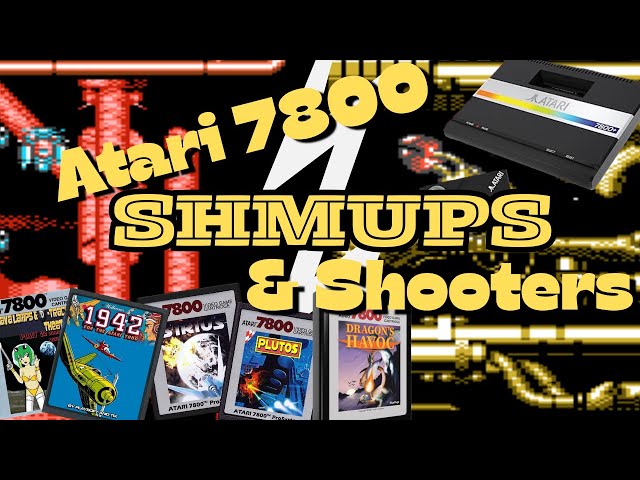 Atari 7800 Shooters aka SHMUPS