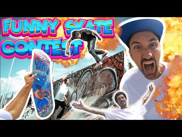 CREO MI PROPIA COMPETICIÓN DE SKATE y viene GENTE DE TODO EL MUNDO, no!, de TODO EL UNIVERSO