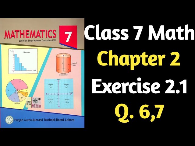 Class 7 Math Chapter 2 Exercise 2.1 Question 6, 7 | Class 7 Math Unit 2 Exercise 2.1