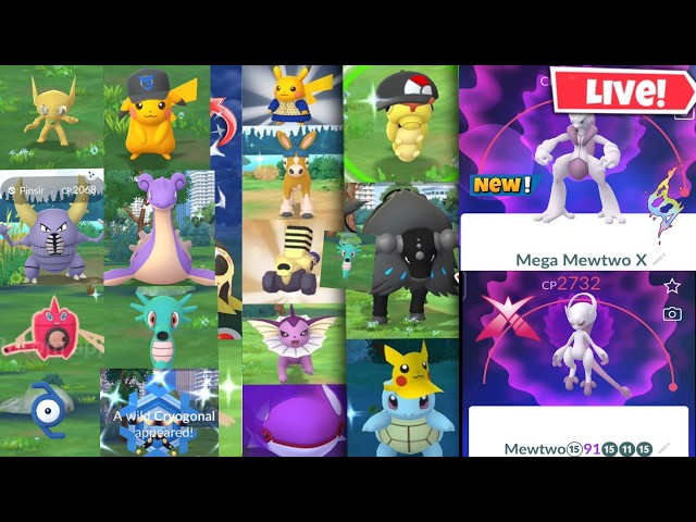 Hunting✨️Shundo Mewtow & primal Groudon & Kyogre Go Fest in Pokemon Go