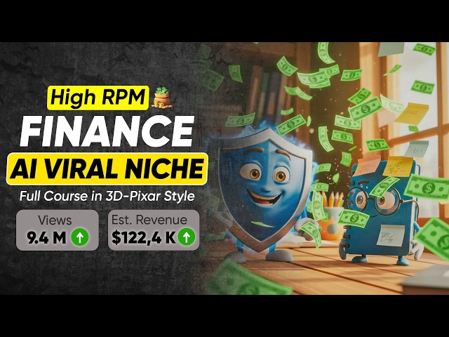How To Create Viral Finance Videos with Free AI (High RPM + Faceless YouTube + Full Tutorial)