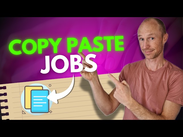 Copy Paste Jobs Online - Do They REALLY Exist? (I Tested What’s Real & What’s Fake)