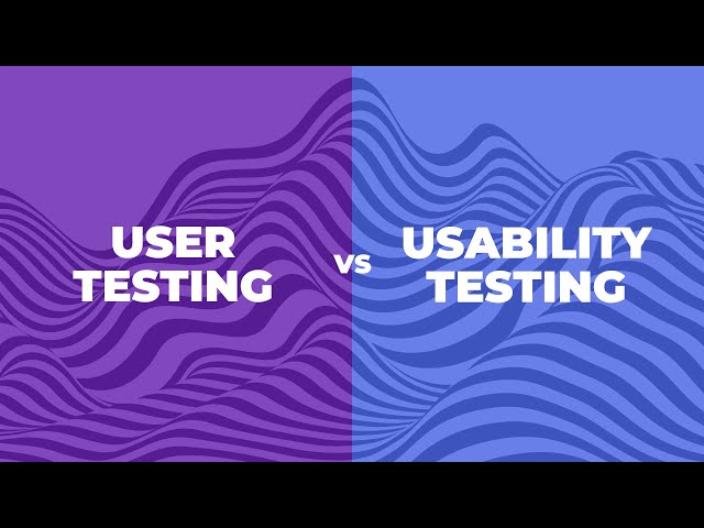 User Testing vs Usability Testing