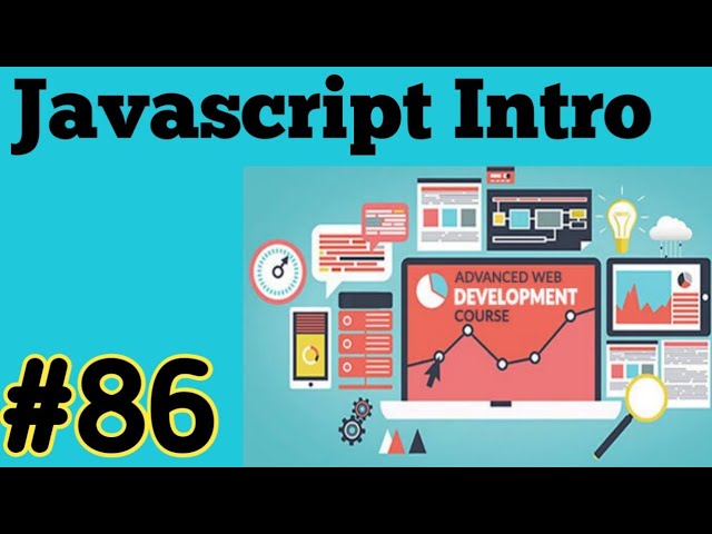 Introduction to Javascript web development full course