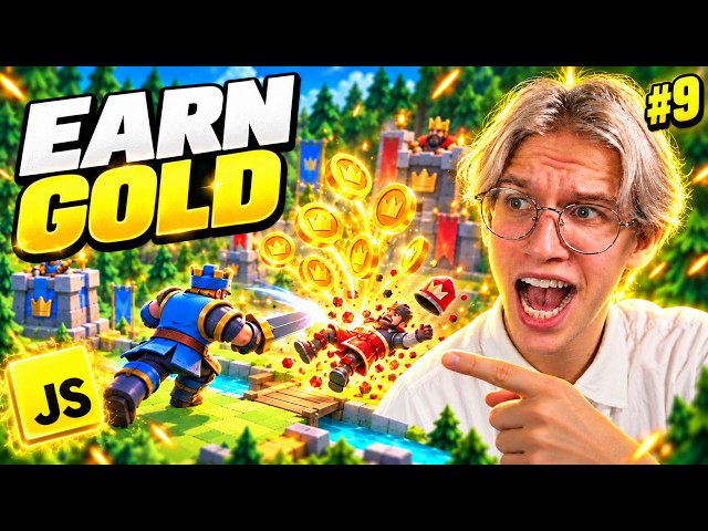 Gold & Rewards – Clash Royale-Style Game #9