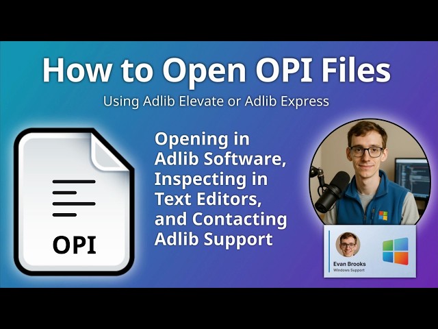 How to Open OPI Files (Adlib OCR Processing Information)