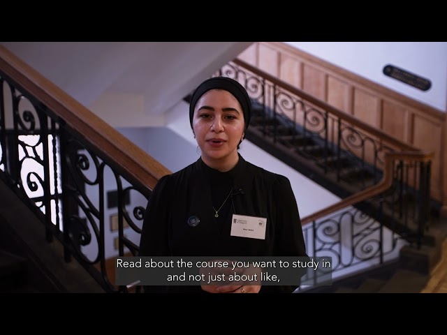 Top tips for choosing the right university course