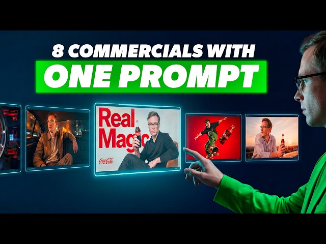 How I Turn 1 Prompt Into 8 Commercials Using AI (Figma Weave)