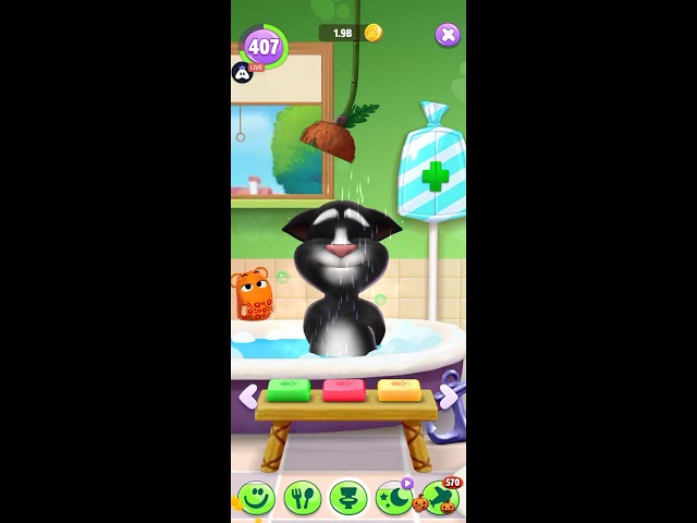 MY Talking Tom #shorts #live #trending #viraltom #funnycat #satisfying #mytalkingtom2 #tom #games