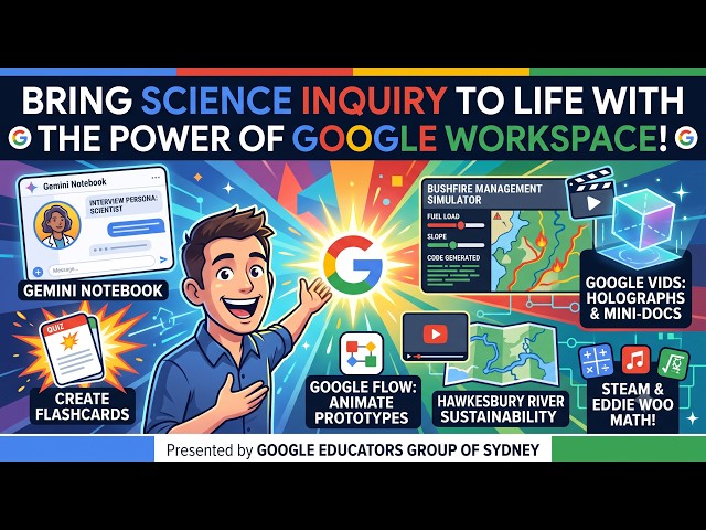 Bring science inquiry to life with the power of Google Workspace!