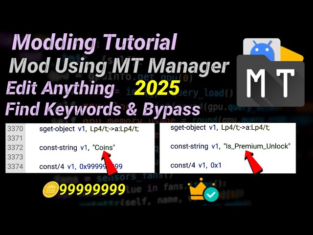 Modding Tutorial || Mod Using MT Manager || Android 2025