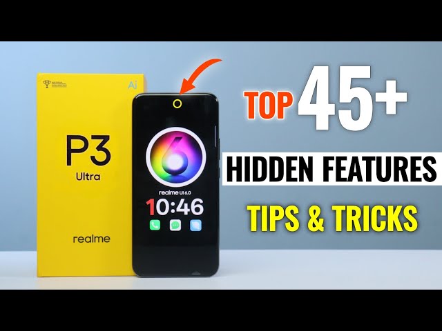 Realme P3 Ultra Top 45+ Hidden Features | Realme P3 Ultra Tips and Tricks | Hidden Settings 🔥