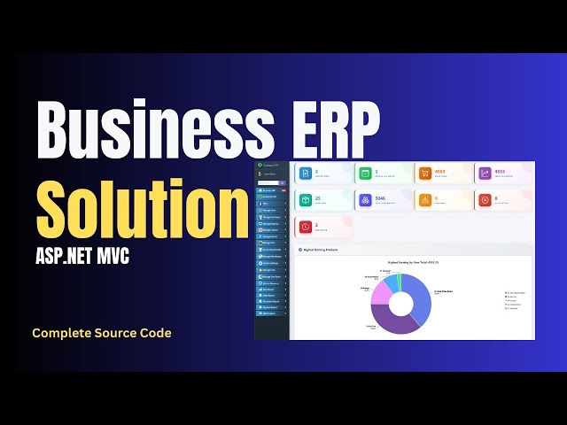 Build a Complete Business ERP in ASP.NET MVC 🚀 (Full Source Code)