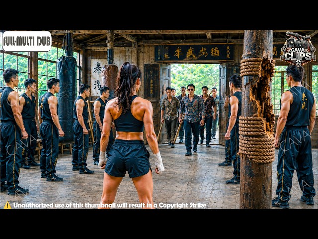 Female warrior secretly learns kung fu; seeing her father beaten, she fights for honor.