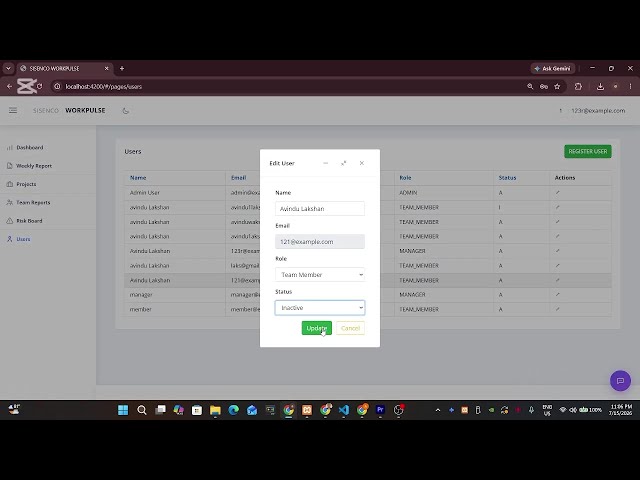 I Built a Full-Stack Team Dashboard with an AI Assistant | Angular + Node.js + Prisma