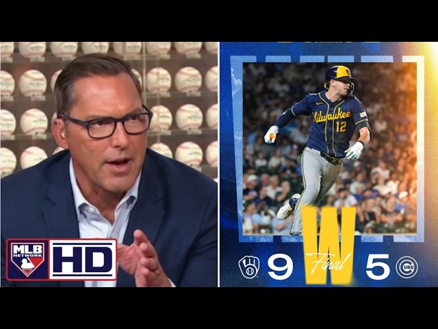 MLB Network | Mark Derosa on Chourio & Misiorowski start in Milwaukee Brewers beat Chicago Cubs 9-5