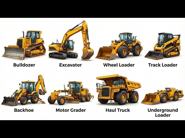Every Caterpillar Machine Ever Made Explained