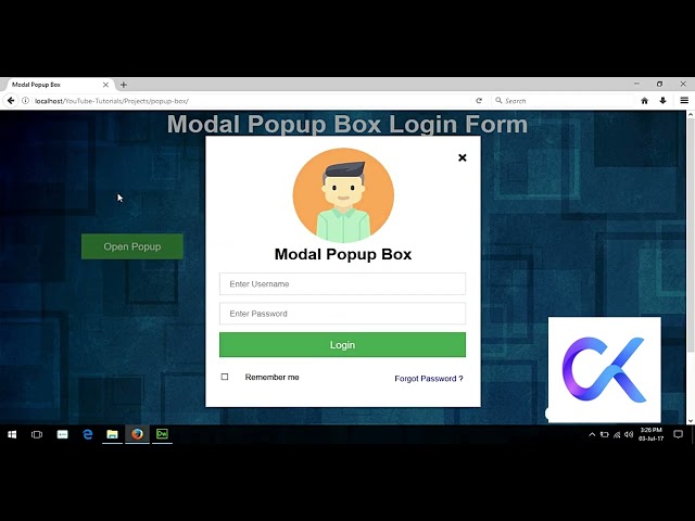 Pop Up Box Login Form, Pop Up Page Html, Popup Signup Form, Modal Login Form, Hover Popup Html 1
