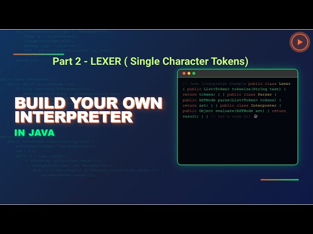 Build Your Own Interpreter in Java | Lexer