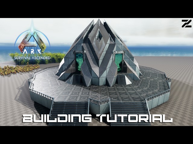 Ark: Survival Ascended - M Pyramid Tutorial Courtyard and Skin