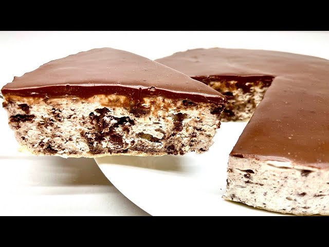 ¡Postre de chocolate fácil y rápido! ¡No hornear! ¡Sin gelatina! ¡No galletas!