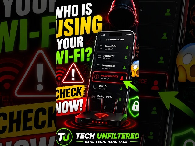 Is Someone Secretly Using Your Wi‑Fi? Find Out Now!
