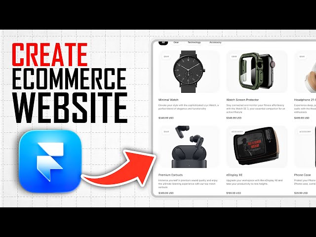 How To Create Ecommerce Website In Framer (Full Guide)