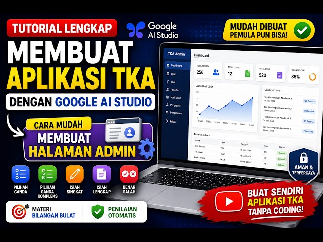 Cara Mudah membuat halaman Admin di Aplikasi TKA sendiri