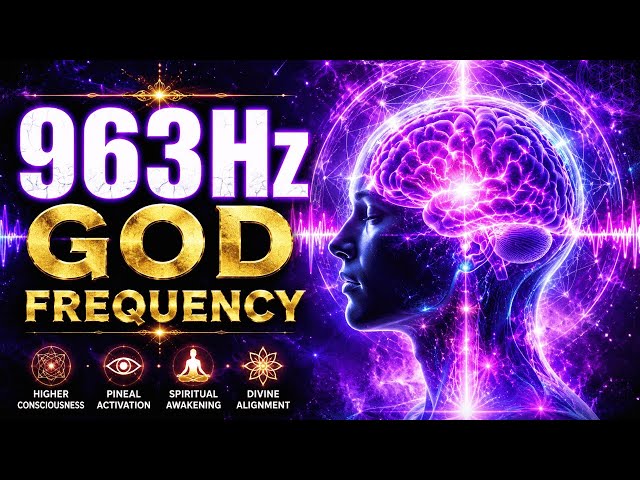 963Hz Frequency for Sleep • Pineal Gland Activation & Spiritual Awakening
