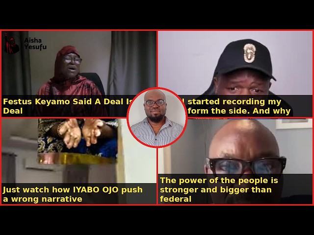 ok this is serious Festus Keyamo Deal, Recording Views Sideways, Iyabo Ojo Narrative, People Power S
