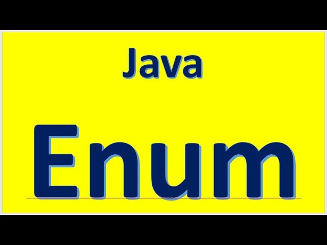 Java Enum