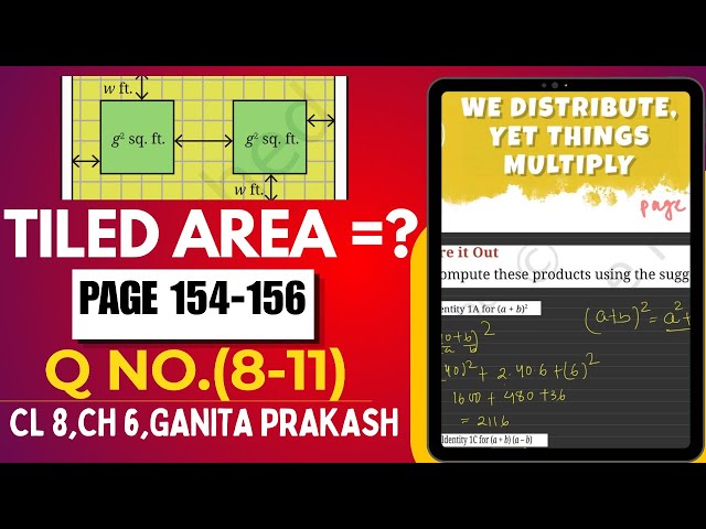 Class 8 Maths Chapter 6 Page 154 to 156 Solutions | Q No 8 to 11 | Ganita Prakash