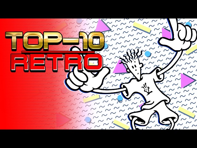 The Strangest Video Game Mascots 🔻 TOP 10 - Retro Games - 90s