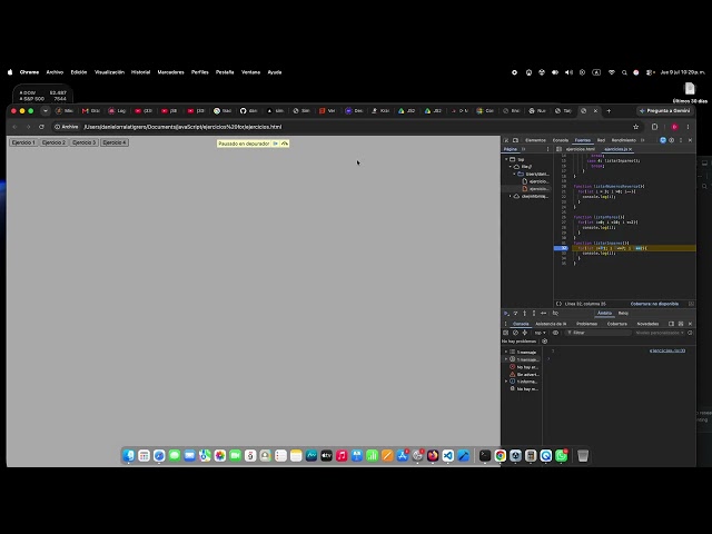 funcionamiento del bucle for (javaScript)