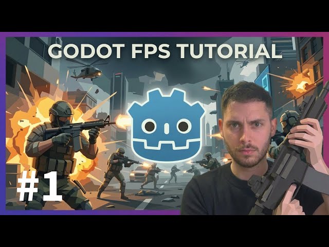 Godot FPS Tutorial: From Zero to Playable - Part 1