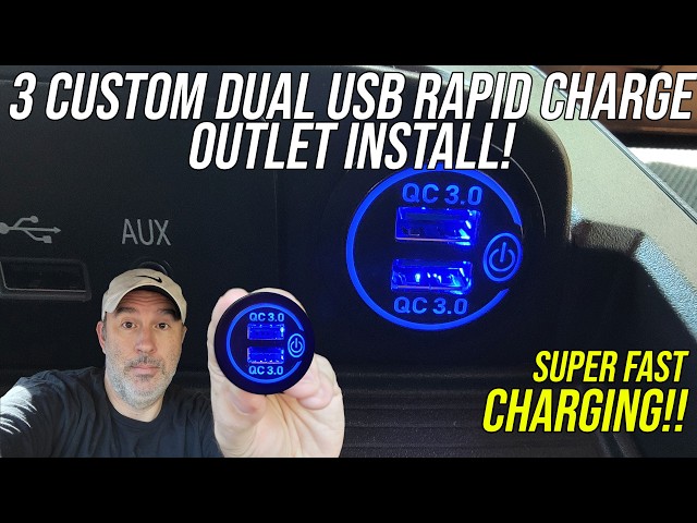How to Install Rapid Charge Dual USB Outlets in a Dodge RAM | 09–18 RAM Upgrade
